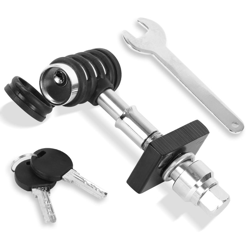MaxxHaul 50174 Quiet 5/8" Hitch Locking Pin Set , Black - Image 1